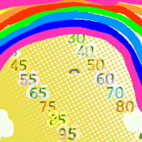 数字は楽しい！ 【とびとび数え歌 5とびのうた】の画像