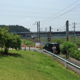 電車鑑賞の画像