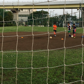 今日のフットボールアカデミーの画像