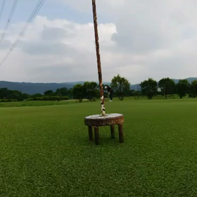 朝練　パッティングと素振りの画像