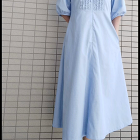 前ファスナーワンピース、いろいろの画像