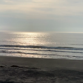 7月3日千葉北、東浪見の朝の波の画像