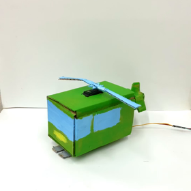 サーボモーターを使った工作の画像