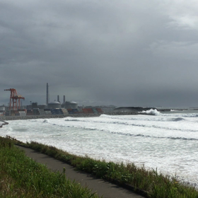 台風で入れないな〜の画像