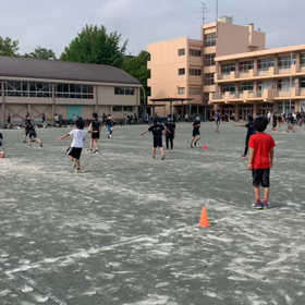 大股歩行①の画像