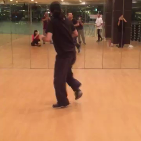 ちょっと振りをやってみました！の画像