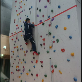 訓子府町のボルダリング講習の画像