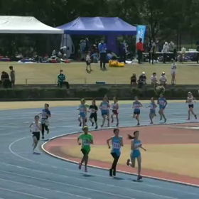 越谷女子1000m２組目③の画像