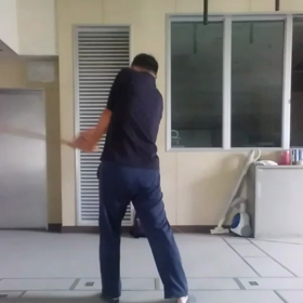 盆休みに練習の画像