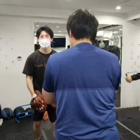 ミット打ちの゙動画♪の画像