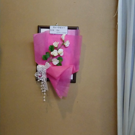 今日からの展示会の画像