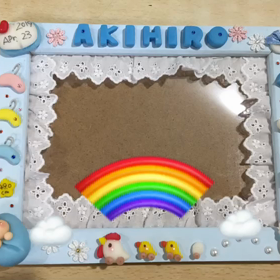 今年のベビーフォトフレームのご依頼は全て男の子でした！の画像