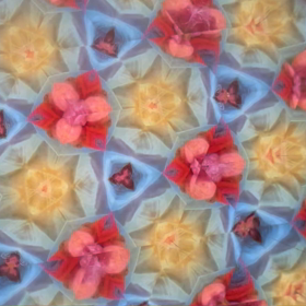 癒しの万華鏡動画をどうぞ❣️の画像