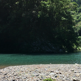 川の流れと景色( ´ ▽ ` )ﾉの画像