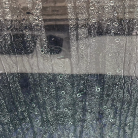 洗車中…笑の画像