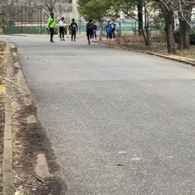 越谷春季記録会 リレー選考会(金子由侑くんの走り)の画像