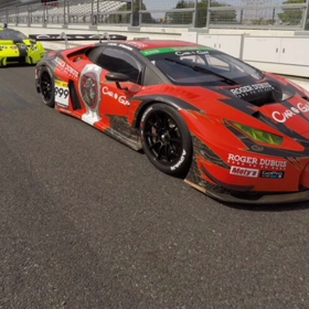 鈴鹿テストでウラカンGT3のGを計測してみました！の画像