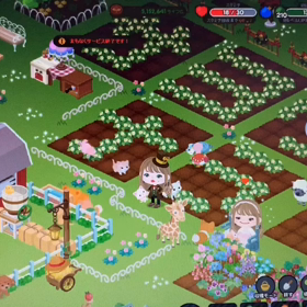 ☆筋肉痛と疲労&PC版ピグライフ終了画面の画像