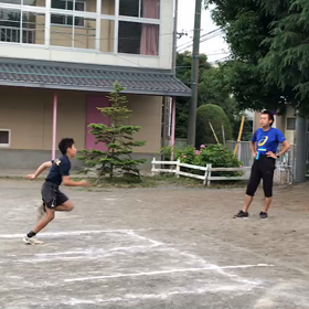 ６月４日川越小練習 走り幅跳び②の画像