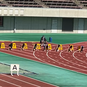 クラブ交流５年男子100m予選②の画像