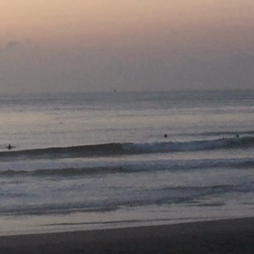 7月20日千葉北、東浪見の朝の波の画像