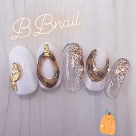 べっ甲ネイルの画像