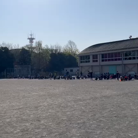 卒団式　10色リレー②の画像