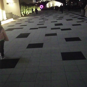 プロモーションマッピング小松駅の画像