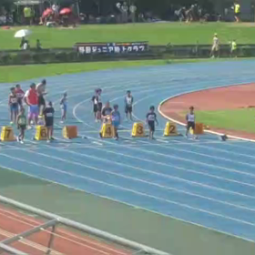 男子80m⑬の画像