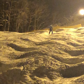 夜間フリースキー！の画像