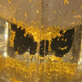 金粉入りのシーシャを堪能できます♡の画像