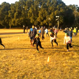 大股歩行、股関節①の画像