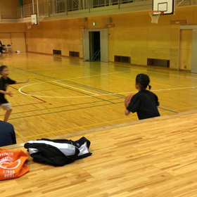 昨日のバスケ練習(20190711)の画像