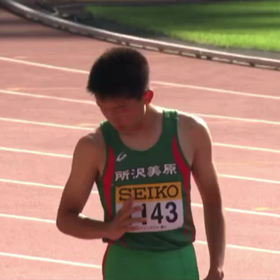 木住野幸大くんの跳躍(２本目)の画像