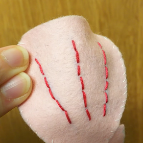 貝を拾ったらの画像