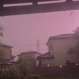 2022/07/29  雷の襲来の画像