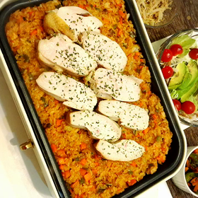 スペシャルチキンライス！の画像