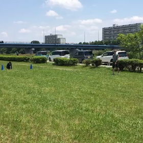 Ｂチームバトン練習⑫の画像