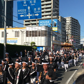 「東岸和田だんじり祭」動画①の画像