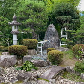 庭の剪定作業をしましたの画像