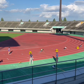 男女混合リレー 銅メダル獲得の画像