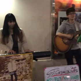 スピカペラ路上ライブの画像