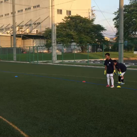 キーパー練習もいい感じの画像