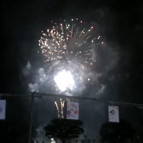 花火動画の画像