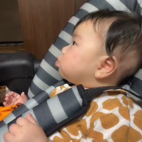 優蒼ちゃん★離乳食デビューの画像