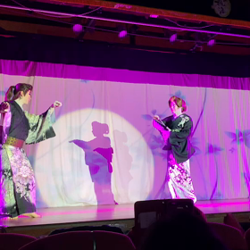 ♪千夜さん＆紫虎さん相舞踊な件…の画像