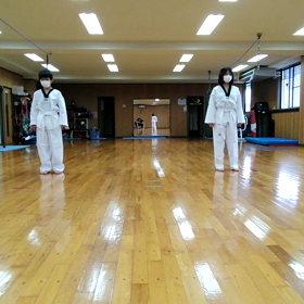 緊急事態宣言前の審査 昇級の結果の画像