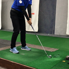 ダウンスイングのタイミングぅぅの画像