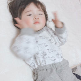 お顔にぱんぱんと言葉の理解の画像
