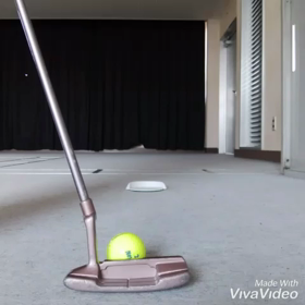 ショートパットの練習のみの画像